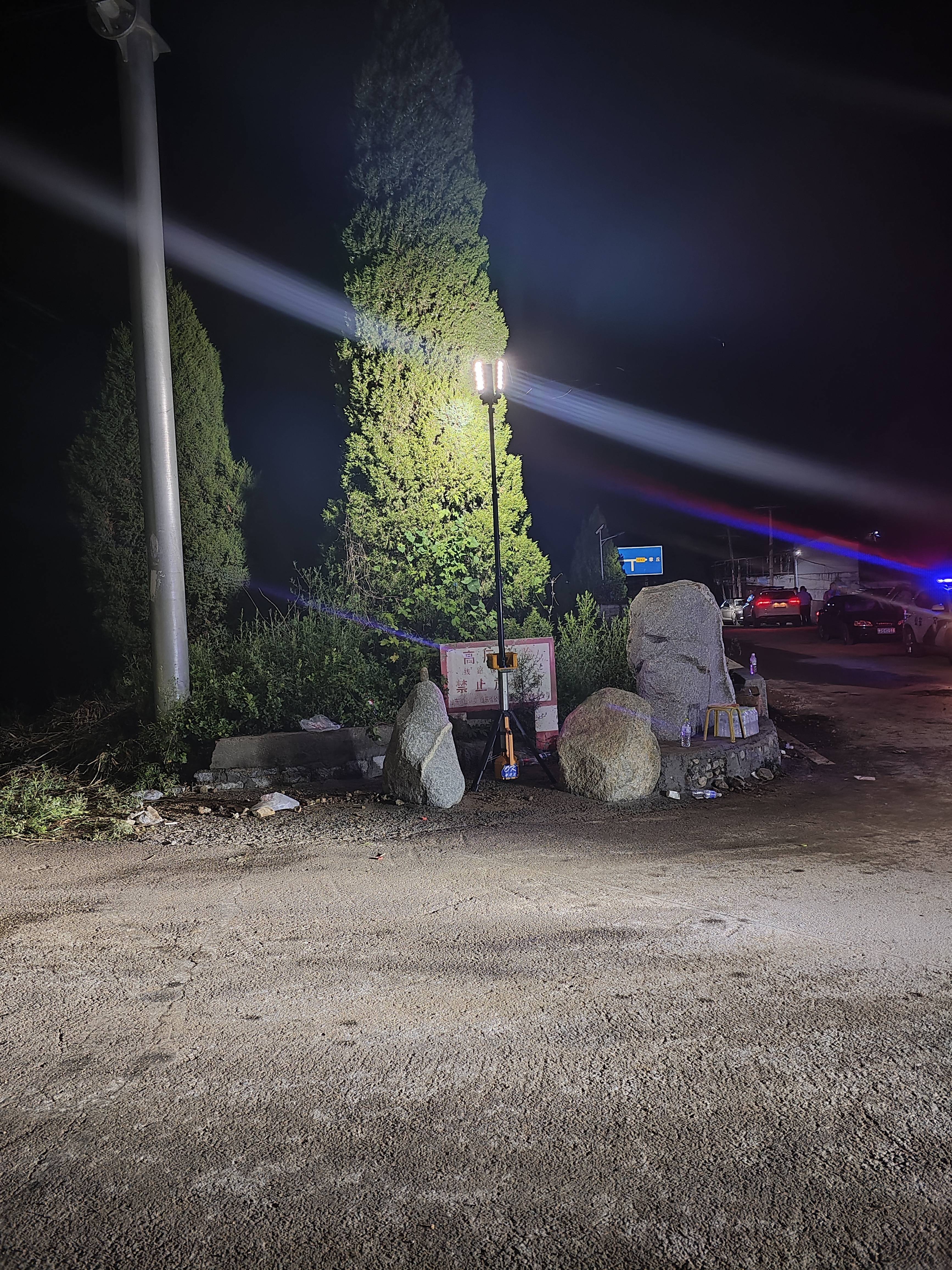 济南莱芜区抗洪抢险照明支援纪实